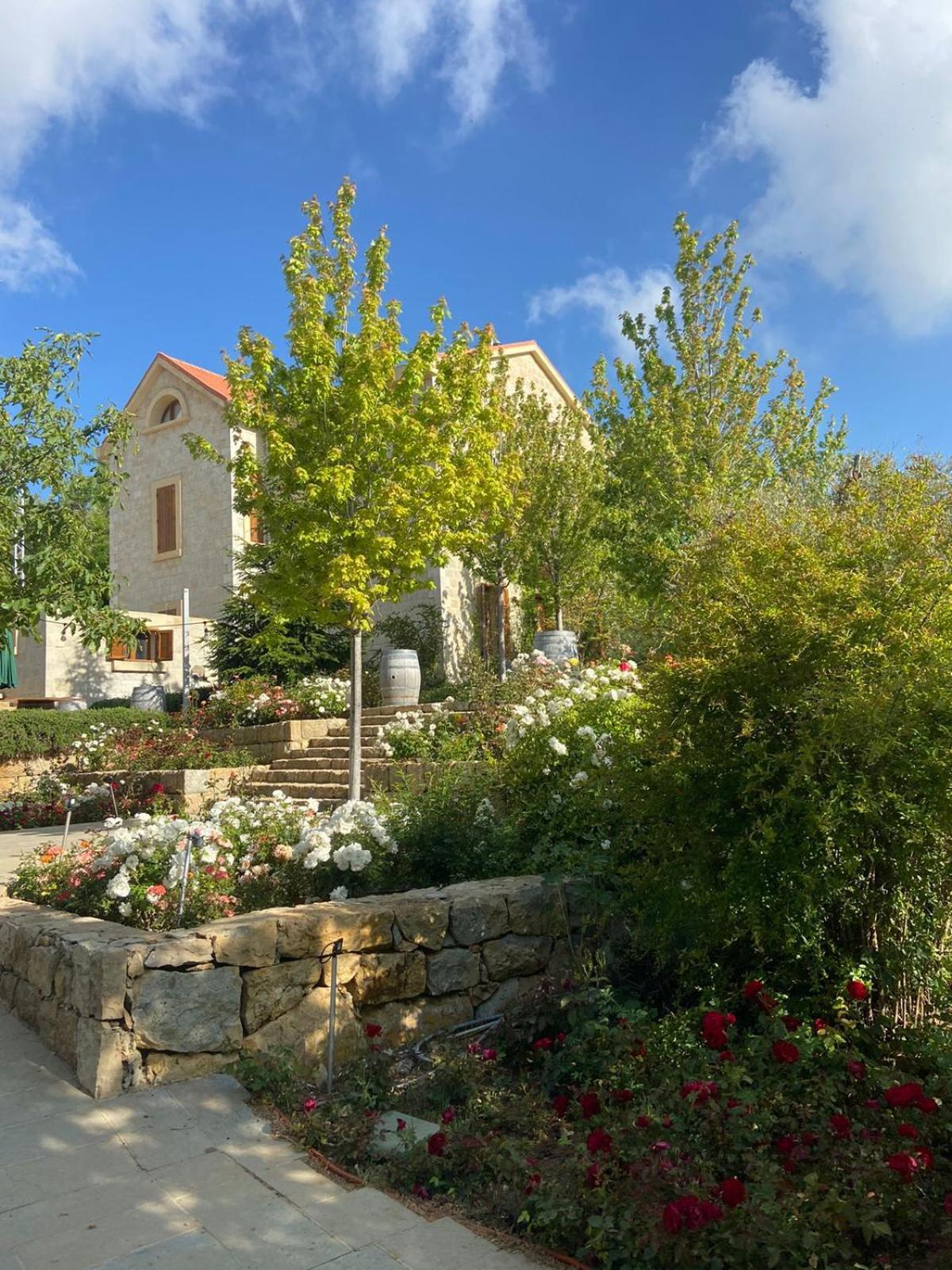 Le Telegraphe De Belle-Vue Bed & Breakfast Bhamdoun Exterior photo