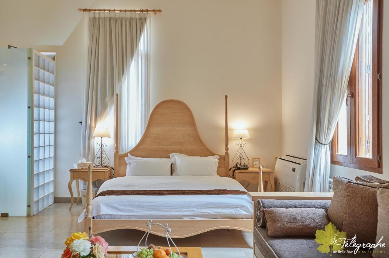 Le Telegraphe De Belle-Vue Bed & Breakfast Bhamdoun Exterior photo