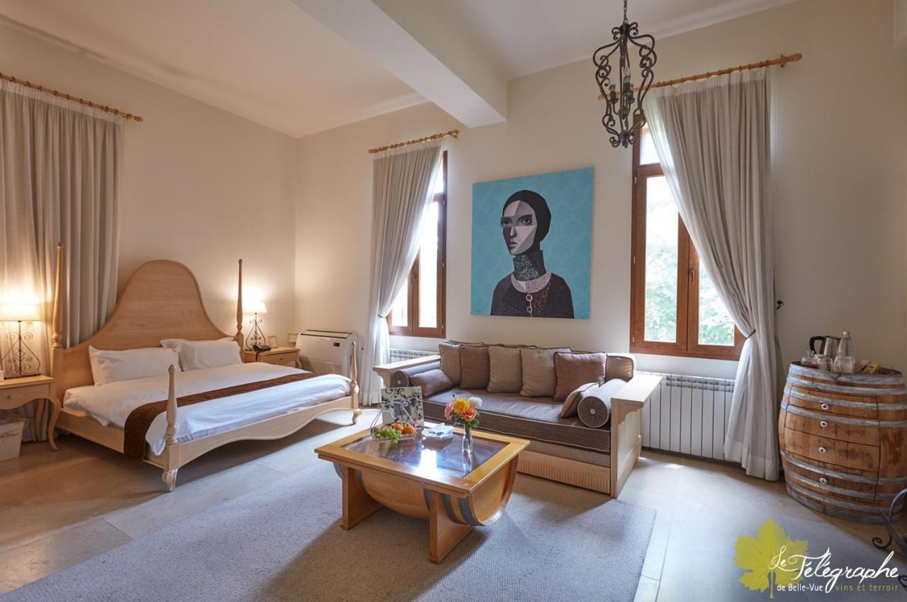 Le Telegraphe De Belle-Vue Bed & Breakfast Bhamdoun Exterior photo