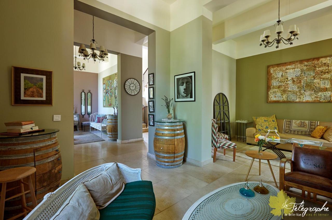Le Telegraphe De Belle-Vue Bed & Breakfast Bhamdoun Exterior photo
