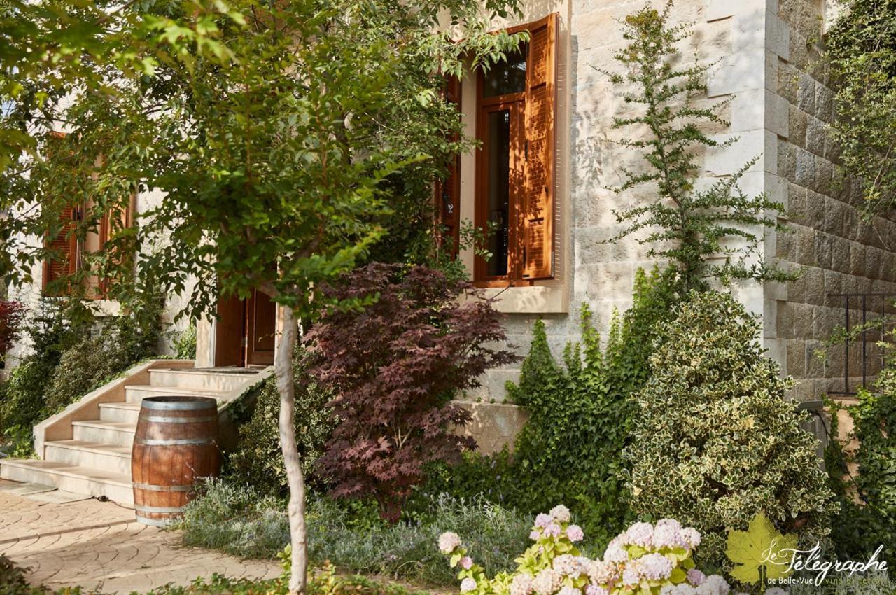 Le Telegraphe De Belle-Vue Bed & Breakfast Bhamdoun Exterior photo