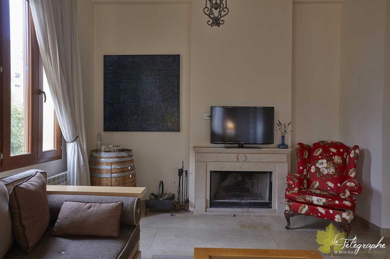 Le Telegraphe De Belle-Vue Bed & Breakfast Bhamdoun Exterior photo